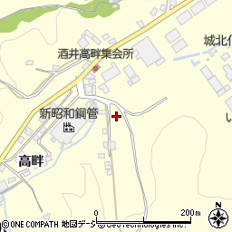 福島県いわき市勿来町酒井大作周辺の地図