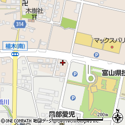 富山県黒部市植木810周辺の地図
