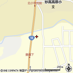 新潟県妙高市田口1160周辺の地図