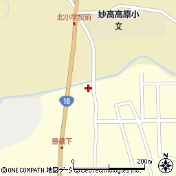 新潟県妙高市田口1159周辺の地図