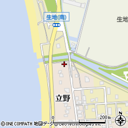富山県黒部市立野2116周辺の地図