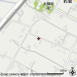 富山県黒部市若栗3653周辺の地図