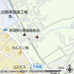 栃木県那須塩原市石林691-33周辺の地図