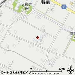 富山県黒部市若栗3623周辺の地図