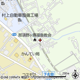 栃木県那須塩原市石林691-26周辺の地図