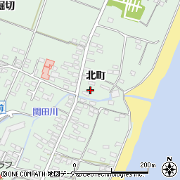 福島県いわき市勿来町関田北町周辺の地図