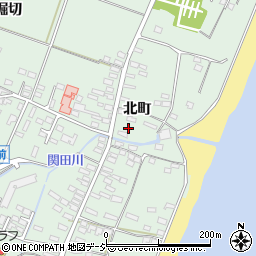 福島県いわき市勿来町関田（北町）周辺の地図
