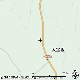 福島県東白川郡矢祭町宝坂半蔵沢周辺の地図