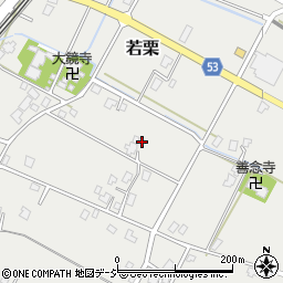 富山県黒部市若栗3606周辺の地図