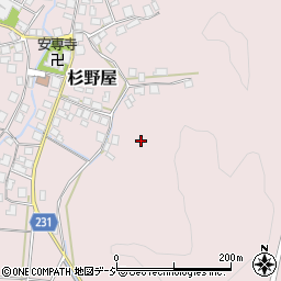 石川県羽咋郡宝達志水町杉野屋井周辺の地図
