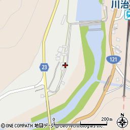 栃木県日光市川治温泉滝1317周辺の地図