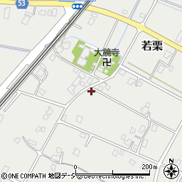 富山県黒部市若栗3635周辺の地図