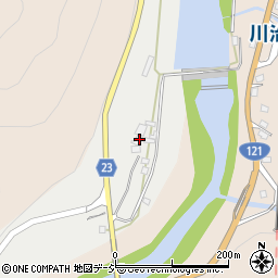 栃木県日光市川治温泉滝1326周辺の地図