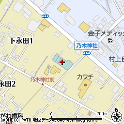 乃木温泉ホテル周辺の地図