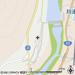 栃木県日光市川治温泉滝1325周辺の地図