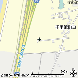 石川県羽咋市千里浜町ヨ周辺の地図