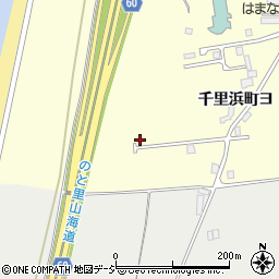 石川県羽咋市千里浜町（ヨ）周辺の地図