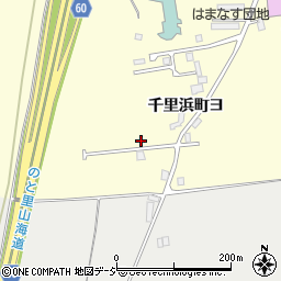 石川県羽咋市千里浜町ヨ37-9周辺の地図