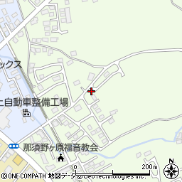 栃木県那須塩原市石林639-3周辺の地図