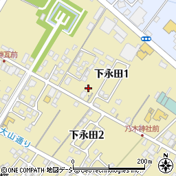 栃木県那須塩原市下永田1丁目984周辺の地図