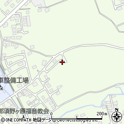 栃木県那須塩原市石林639周辺の地図