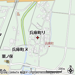 石川県羽咋市兵庫町リ周辺の地図