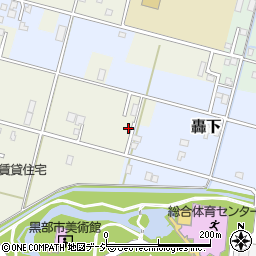 富山県黒部市生地神区156周辺の地図