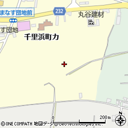 石川県羽咋市千里浜町（カ）周辺の地図