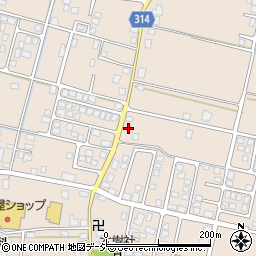富山県黒部市植木438周辺の地図