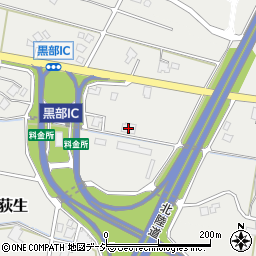 株式会社此川運輸　黒部営業所周辺の地図