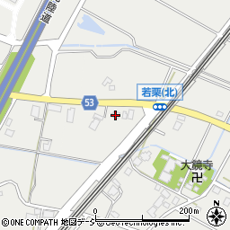 富山県黒部市若栗3538周辺の地図