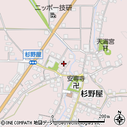 石川県羽咋郡宝達志水町杉野屋ヲ周辺の地図