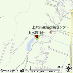 上水沢神社周辺の地図