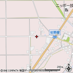 石川県宝達志水町（羽咋郡）杉野屋（ヘ）周辺の地図