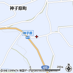 石川県羽咋市神子原町ト周辺の地図
