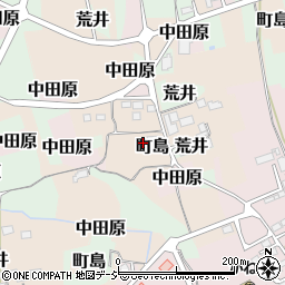 栃木県大田原市町島349-4周辺の地図