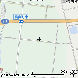 石川県羽咋市兵庫町周辺の地図