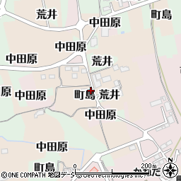栃木県大田原市町島349周辺の地図