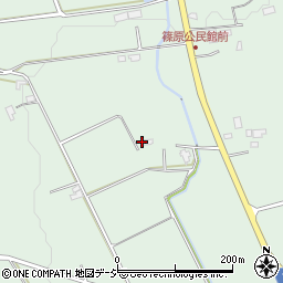 栃木県大田原市蜂巣708-52周辺の地図