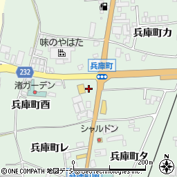 石川県羽咋市兵庫町（ヨ）周辺の地図