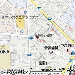 栃木県那須塩原市永田町11-8周辺の地図