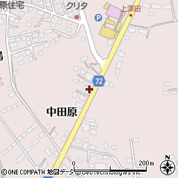 栃木県大田原市中田原2087-4周辺の地図