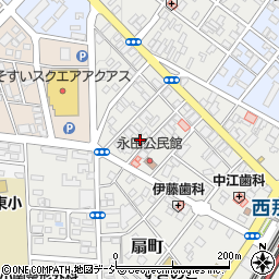 栃木県那須塩原市永田町11-6周辺の地図