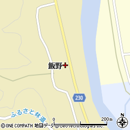 福島県矢祭町（東白川郡）関岡（飯野）周辺の地図