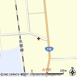 福島県東白川郡矢祭町戸塚池袋周辺の地図