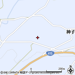 石川県羽咋市神子原町タ周辺の地図