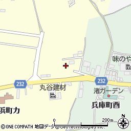 石川県羽咋市千里浜町ヲ67周辺の地図