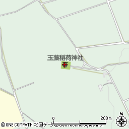 玉藻稲荷神社周辺の地図
