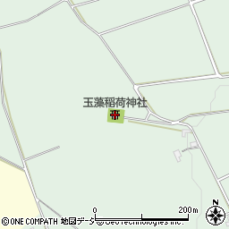 玉藻稲荷神社周辺の地図