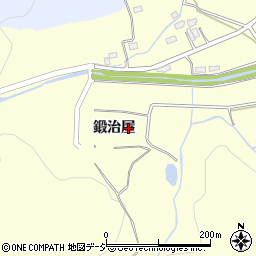 福島県いわき市瀬戸町鍛治屋周辺の地図